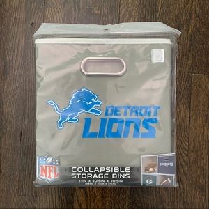 NWT Detroit Lions Storage Bin